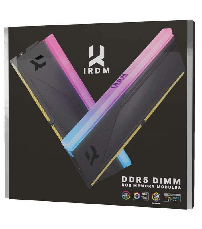 Модуль памяти DDR5 2x16GB/5600 Goodram IRDM RGB Black (IRG-56D5L30S/32GDC)