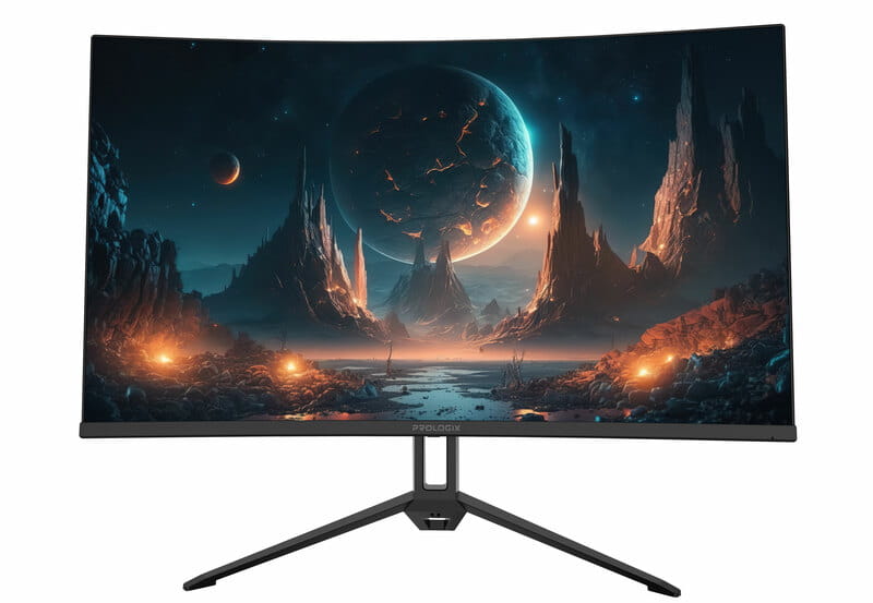 Монитор Prologix Gaming 23.6" GM2324C VA Black Curved 165Hz