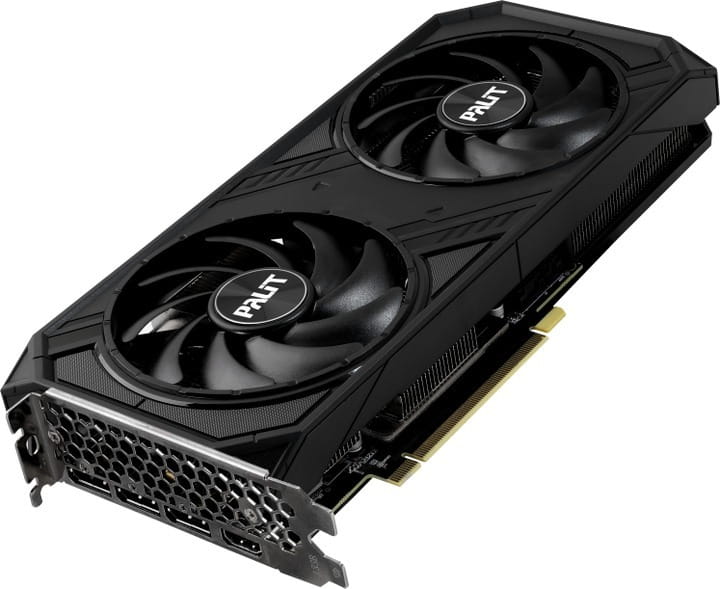 Видеокарта GF RTX 4070 Super 12GB GDDR6X Dual OC Palit (NED407SS19K9-1043D)