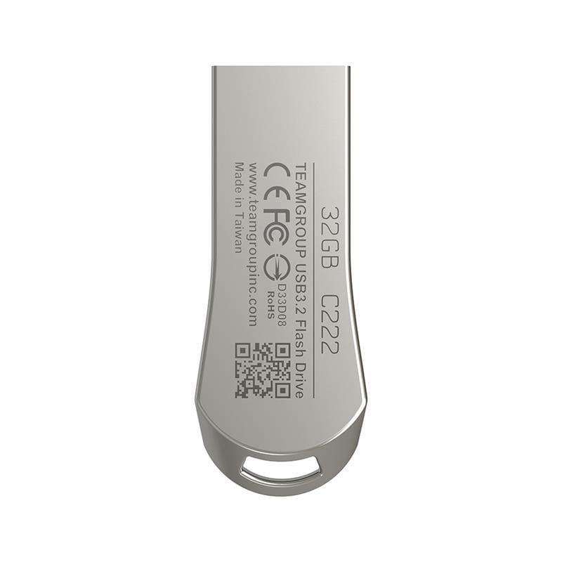 Флеш-накопичувач USB3.2 32GB Team C222 Silver (TC222332GS01)