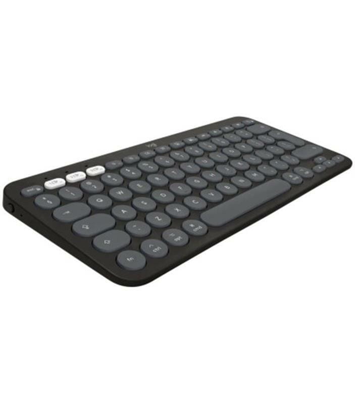 Комплект (клавиатура, мышь) беспроводной Logitech Pebble 2 Combo for Mac Graphite (920-012244)