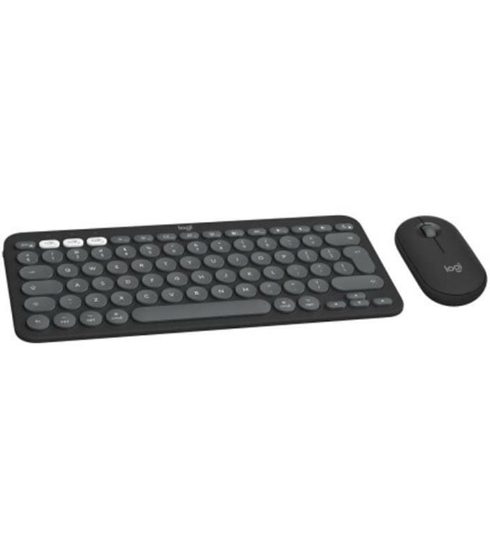 Комплект (клавиатура, мышь) беспроводной Logitech Pebble 2 Combo for Mac Graphite (920-012244)