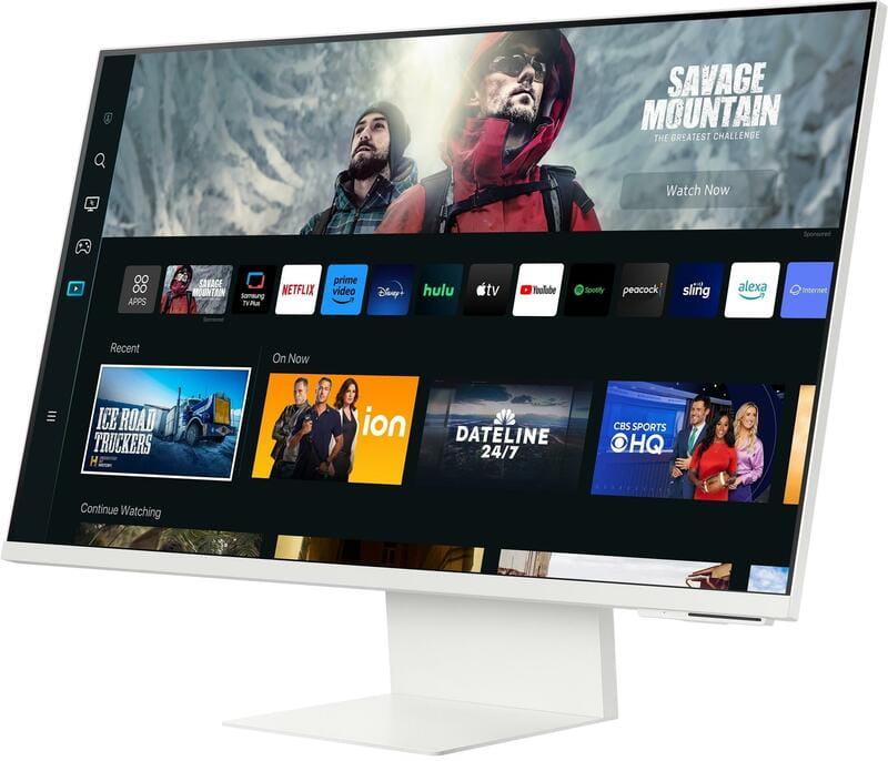 Монiтор Samsung 32" 4K Smart Monitor M8 M80C (LS32CM801UIXUA) VA White