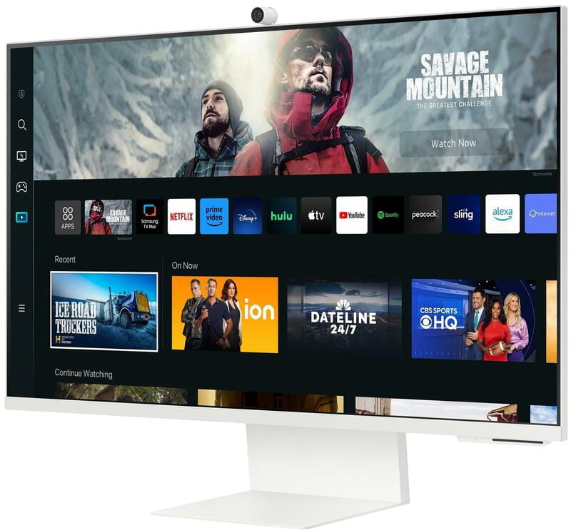 Монiтор Samsung 32" 4K Smart Monitor M8 M80C (LS32CM801UIXUA) VA White