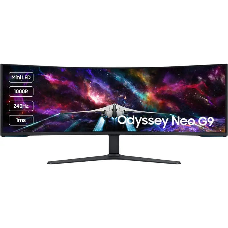 Монітор Samsung 57" Odyssey Neo G9 G95NC (LS57CG952NIXUA) Black/White Curved VA 240Hz