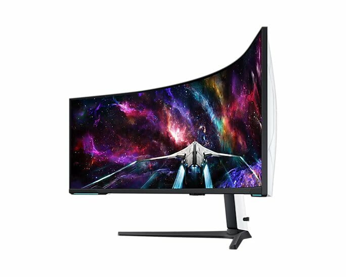 Монитор Samsung 57" Odyssey Neo G9 G95NC (LS57CG952NIXUA) Black/White Curved VA 240Hz