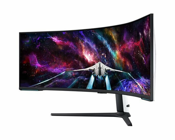 Монитор Samsung 57" Odyssey Neo G9 G95NC (LS57CG952NIXUA) Black/White Curved VA 240Hz