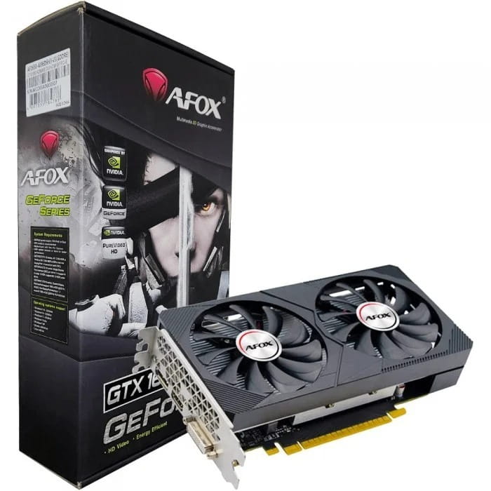 Видеокарта GF GTX 1650 4GB GDDR6 Afox (AF1650-4096D6H3-V3)