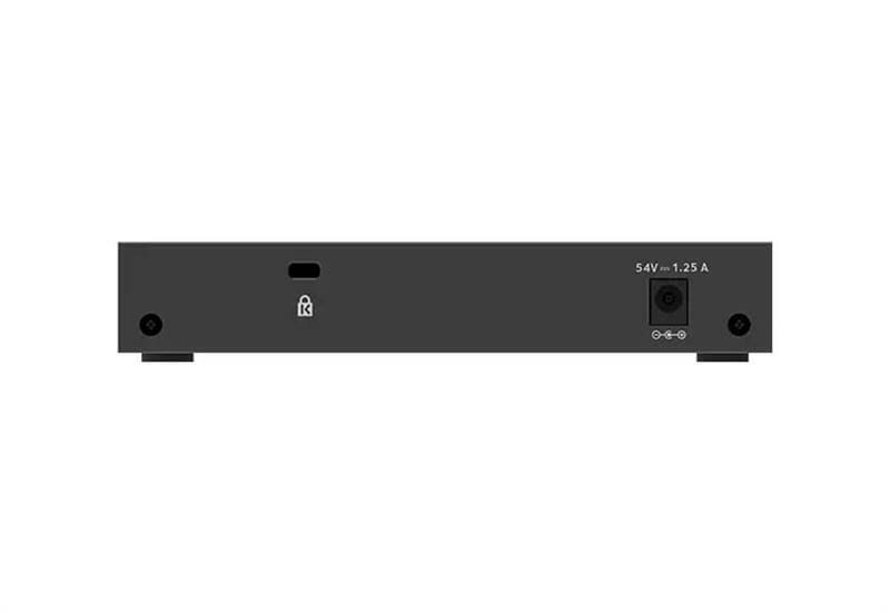 Комутатор Netgear GS305EP-100PES (4xGE PoE+, 1xGE, max PoE 63W, керований)