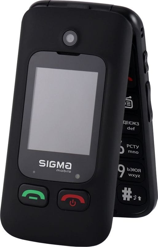 Мобильный телефон Sigma mobile Comfort 50 Shell Duo Type-C Dual Sim Black (4827798212523)