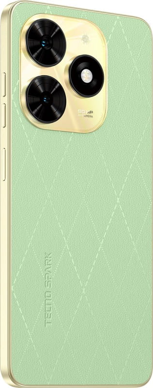 Смартфон Tecno Spark Go 2024 (BG6) 4/64GB Dual Sim Magic Skin Green (4894947010583)