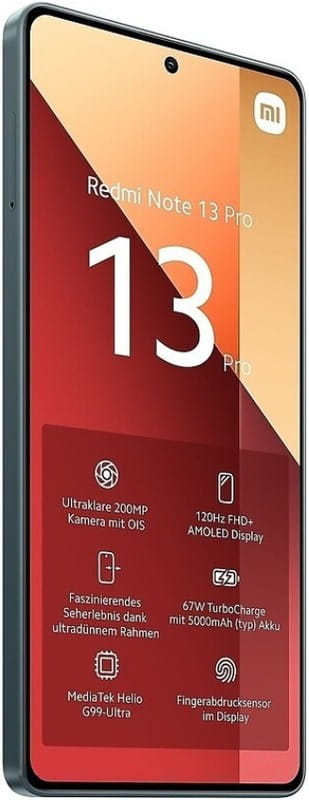 Смартфон Xiaomi Redmi Note 13 Pro 4G 12/512GB Dual Sim Forest Green EU_