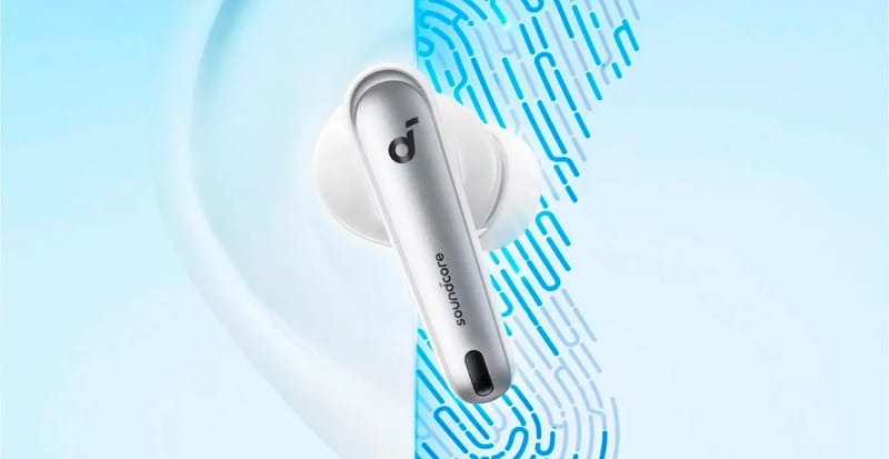Bluetooth-гарнитура Anker SoundCore Liberty 4 NC Clear White (A3947G21)