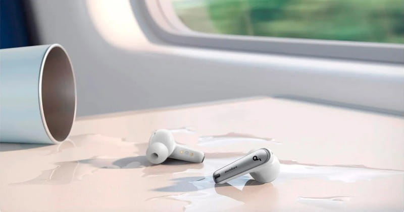 Bluetooth-гарнитура Anker SoundCore Liberty 4 NC Clear White (A3947G21)
