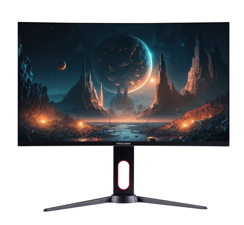 Монітор Prologix Gaming 27" GM2724CQP VA Black Curved 165Hz