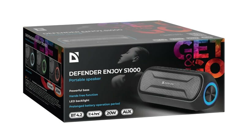 Акустична система Defender Enjoy S1000 Black (65688)