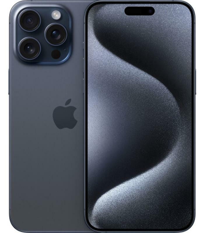 Смартфон Apple iPhone 15 Pro 256GB A3102 Blue Titanium (MTV63RX/A)