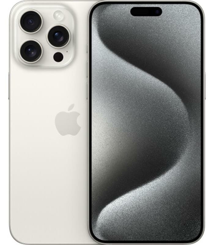 Смартфон Apple iPhone 15 Pro 512GB A3102 White Titanium (MTV83RX/A)