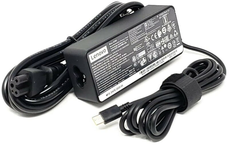 Блок питания Lenovo 20V 65W 3.25A USB Type-C + каб. пит. (4X20M26278)