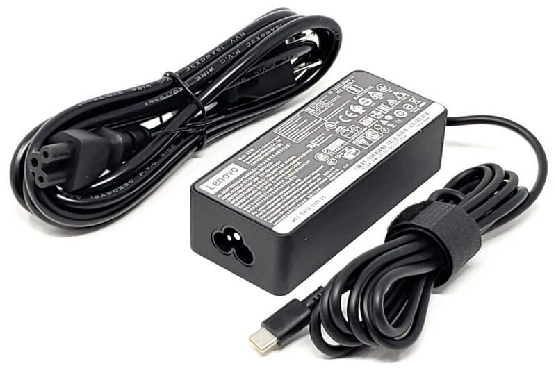 Блок питания Lenovo 20V 65W 3.25A USB Type-C + каб. пит. (4X20M26278)