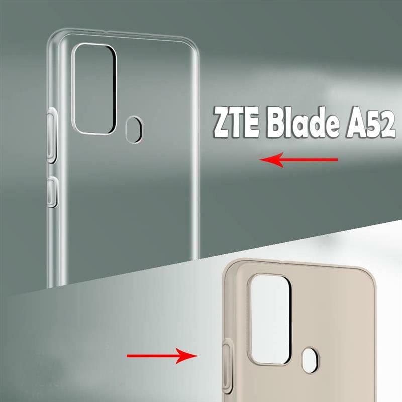 Чохол-накладка BeCover для ZTE Blade A52 Transparancy (708942)