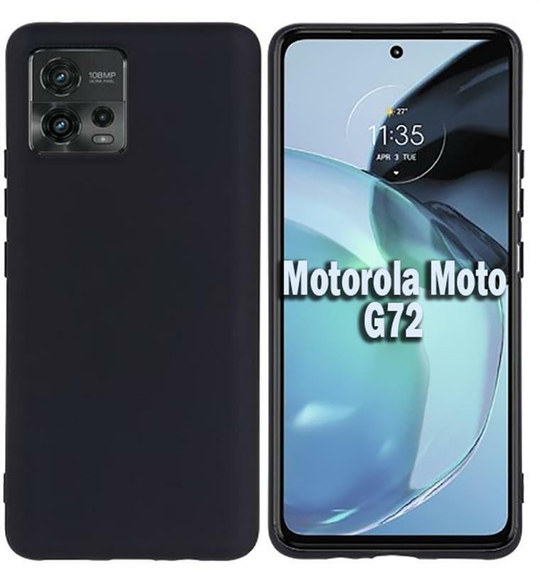 Чeхол-накладка BeCover для Motorola Moto G72 Black (708931)