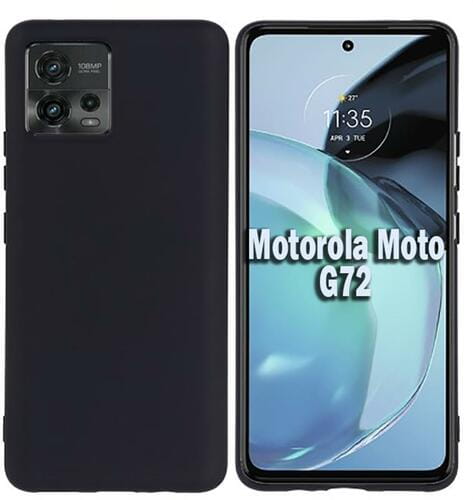 Photos - Case Becover Чохол-накладка  для Motorola Moto G72 Black  708931 (708931)