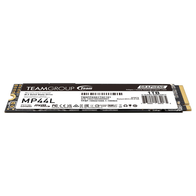 Накопичувач SSD 1TB Team MP44L M.2 2280 PCIe 4.0 x4 3D SLC (TM8FPK001T0C101)
