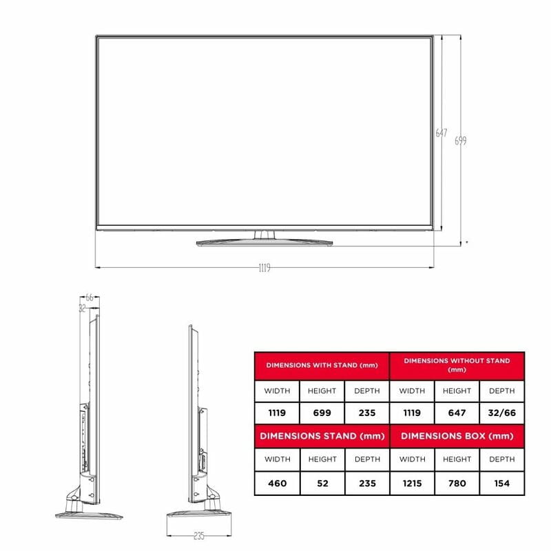 Телевiзор Aiwa QLED-850UHD-SLIM