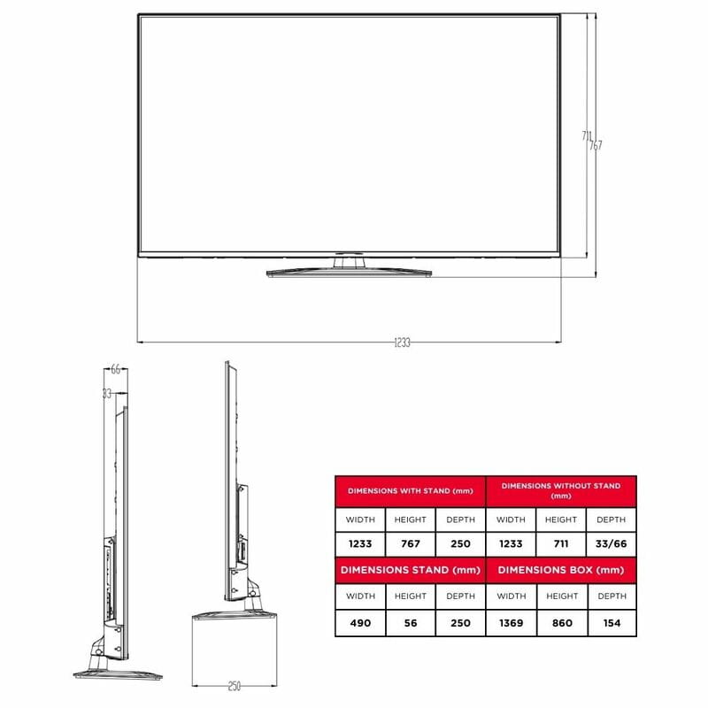 Телевизор Aiwa QLED-855UHD-SLIM