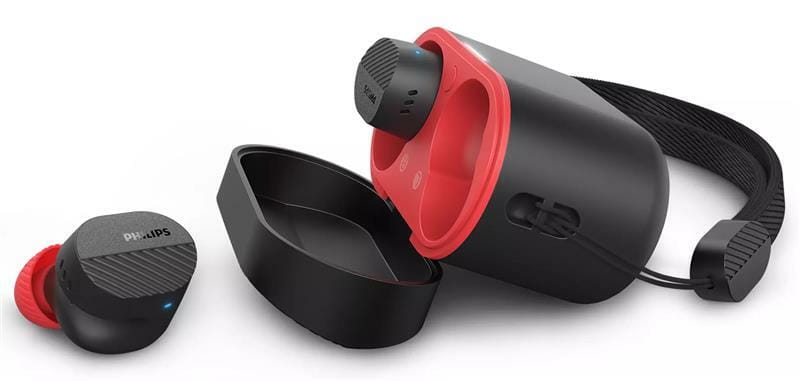 Bluetooth-гарнитура Philips TAA5508BK/00 Black/Red