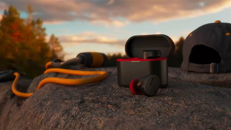 Bluetooth-гарнитура Philips TAA5508BK/00 Black/Red