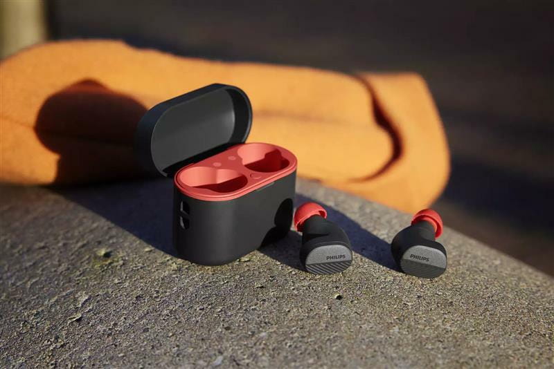 Bluetooth-гарнитура Philips TAA5508BK/00 Black/Red