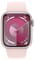 Фото - Смарт-годинник Apple Watch Series 9 GPS 41mm Pink Aluminium Case with Light Pink Sport Band - S/M (MR933QP/A) | click.ua