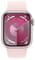Фото - Смарт-годинник Apple Watch Series 9 GPS 45mm Pink Aluminium Case with Light Pink Sport Band - M/L (MR9H3QP/A) | click.ua