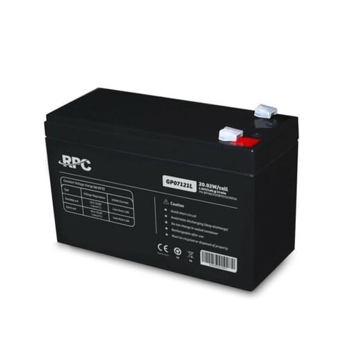 Фото - Батарея для ИБП Акумуляторна батарея RPC GP07121L 12V 7AH  AGM RPCGP07(BTVACFUOBTA1LCW01A)