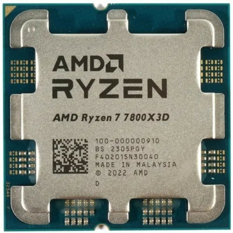 Процесор AMD Ryzen 7 7800X3D 4.2GHz (96MB, Zen 4, 120W, AM5) Tray (100-000000910)
