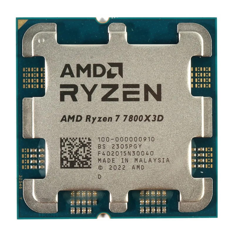 Процессор AMD Ryzen 7 7800X3D 4.2GHz (96MB, Zen 4, 120W, AM5) Tray (100-000000910)