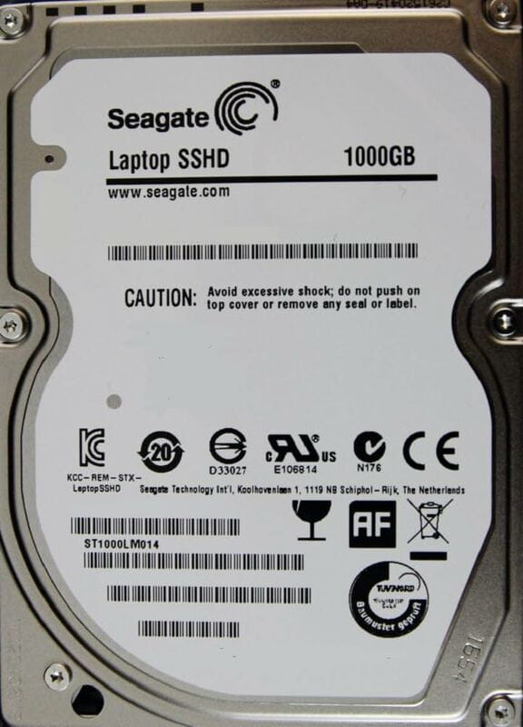 Накопитель HDD 2.5" SATA 1Tb Seagate Solid State Hybrid SATA III, 64Mb (ST1000LM014)