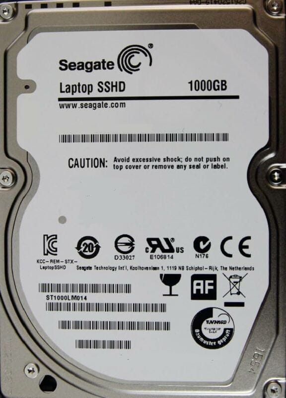 Накопитель HDD 2.5" SATA 1.0TB Seagate Solid State Hybrid SATA III 64MB (ST1000LM014)