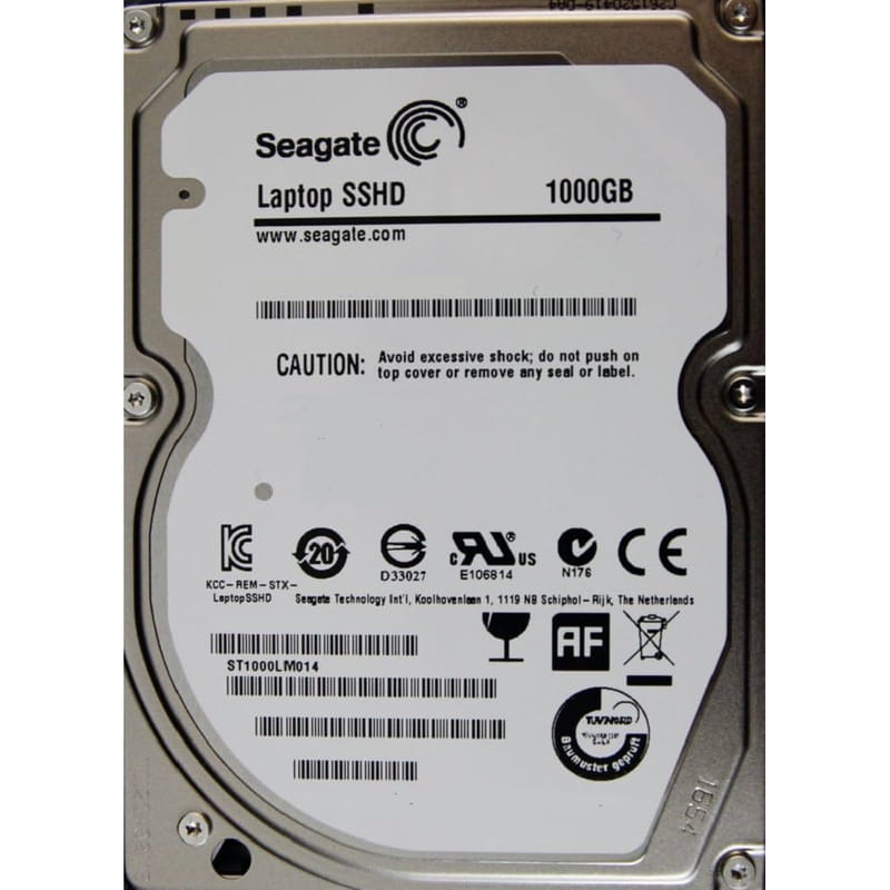 Накопитель HDD 2.5" SATA 1.0TB Seagate Solid State Hybrid SATA III 64MB (ST1000LM014)