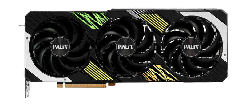 Видеокарта GF RTX 4070 Ti Super 16GB GDDR6X GamingPro Palit (NED47TS019T2-1043A)