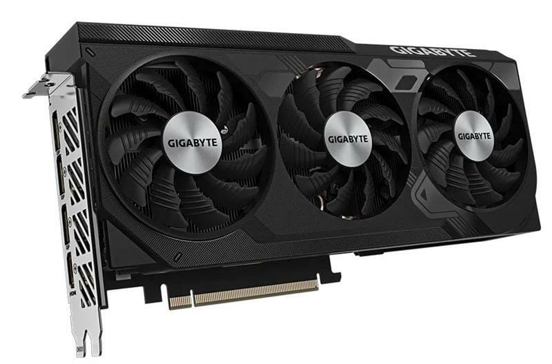 Видеокарта GF RTX 4070 Ti Super 16GB GDDR6X Windforce OC Gigabyte (GV-N407TSWF3OC-16GD)