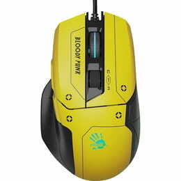 Мышь A4Tech Bloody W70 Max Punk Yellow