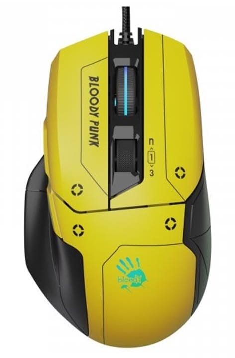 Мышь A4Tech Bloody W70 Max Punk Yellow