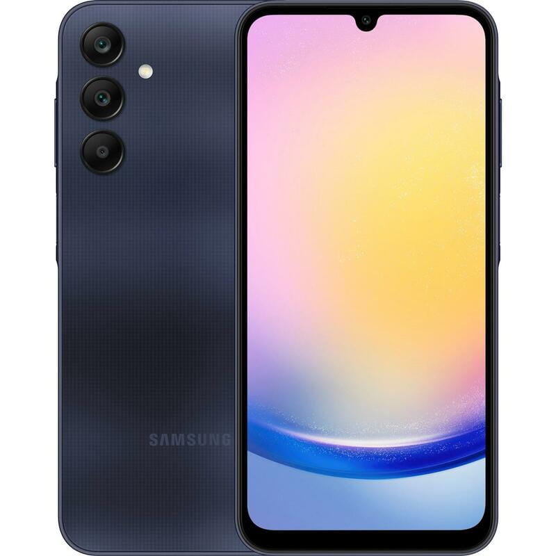 Смартфон Samsung Galaxy A25 SM-A256 6/128GB Dual Sim Black (SM-A256BZKDEUC)