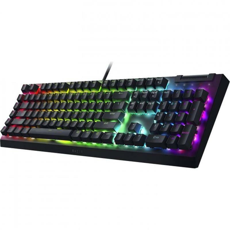 Клавиатура Razer BlackWidow V4 X Yellow Switch RU Black (RZ03-04702500-R3R1)