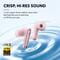 Фото - Bluetooth-гарнитура Anker SoundCore Liberty 4 NC Pastel Pink (A3947G51) | click.ua