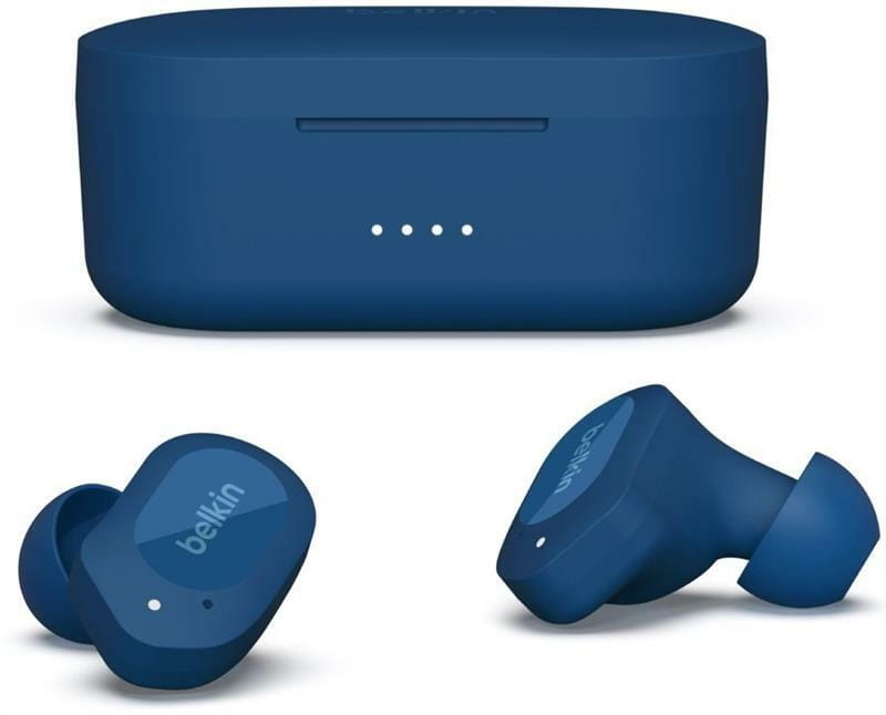 Bluetooth-гарнитура Belkin SoundForm Play True Wireless Blue (AUC005BTBL)