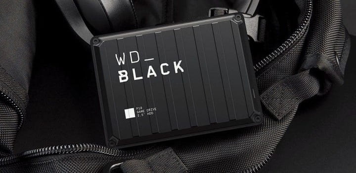 Внешний жесткий диск 2.5" USB 2.0TB WD P10 Game Drive (WDBA2W0020BBK-WES1)